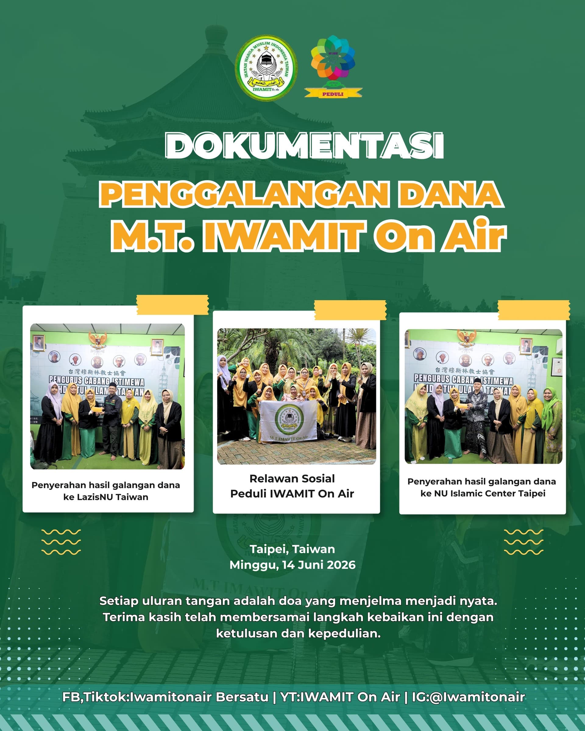 Penggalan Dana M.T. IWAMIT On Air